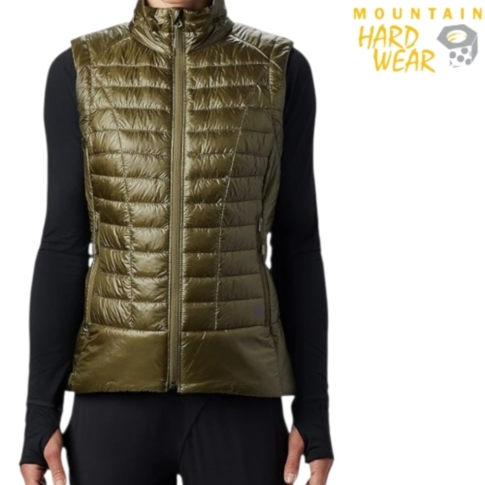 MOUNTAIN HARDWEAR Ghost Shadow Vest. Women's Large Green - Picture 6 of 10